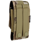 Pochette téléphone Brandit MOLLE format moyen rabat auto-agrippant 13 x 7 x 2,5 cm