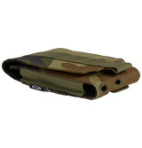 Pochette téléphone Brandit MOLLE grand format doublure souple passages de câble