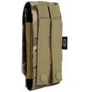Pochette téléphone Brandit MOLLE grand format doublure souple passages de câble