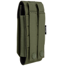 Pochette téléphone Brandit MOLLE grand format doublure souple passages de câble