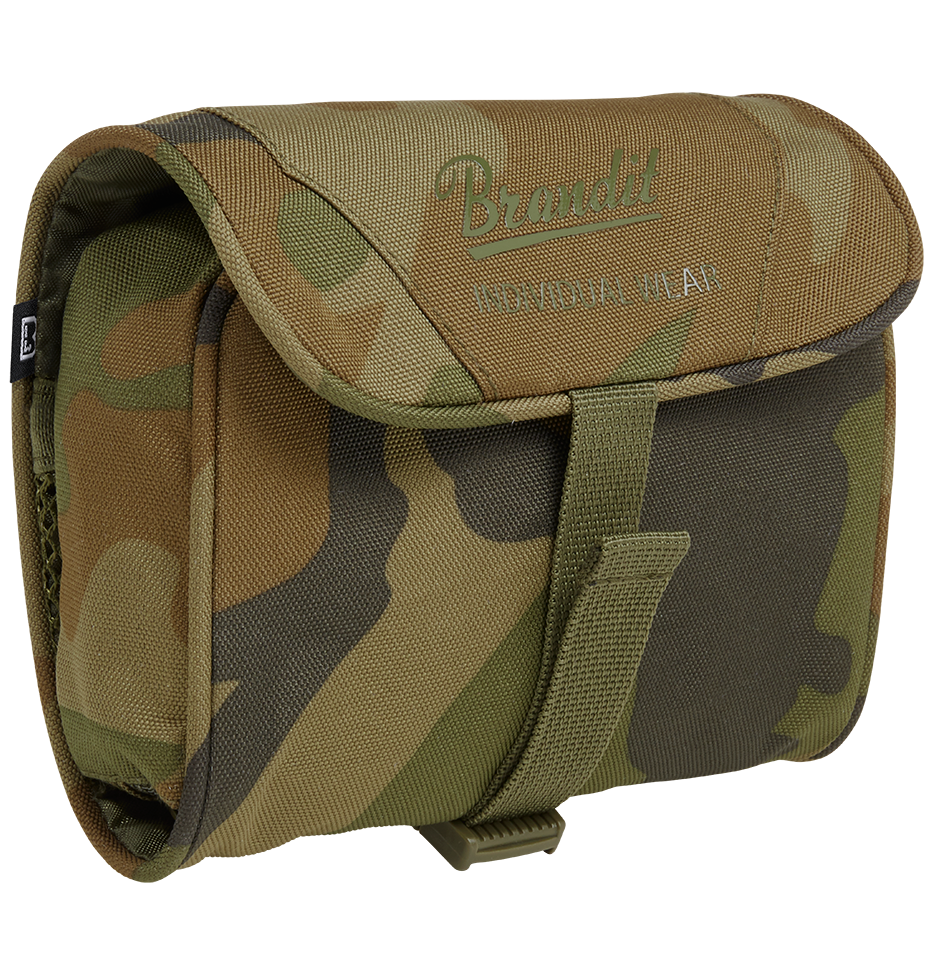 Trousse de toilette Brandit Medium dépliante miroir amovible 13 x 16 x 5 cm 134 g