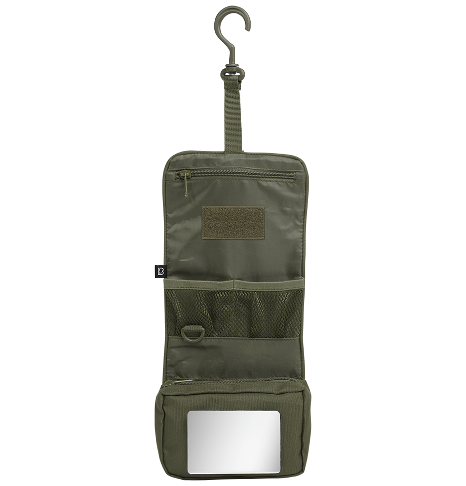 Trousse de toilette Brandit Medium dépliante miroir amovible 13 x 16 x 5 cm 134 g