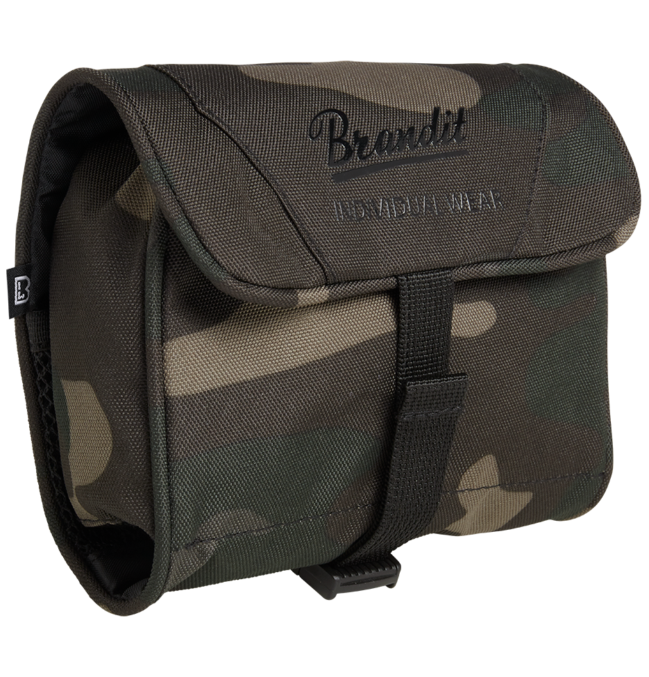 Trousse de toilette Brandit Medium dépliante miroir amovible 13 x 16 x 5 cm 134 g