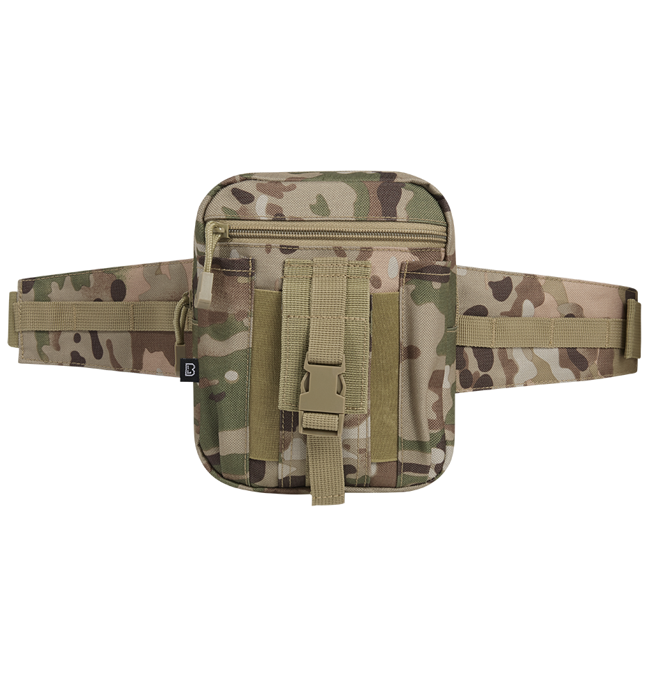 Ceinturon Brandit Allround 4 cm MOLLE avec pochette et porte-gourde amovibles