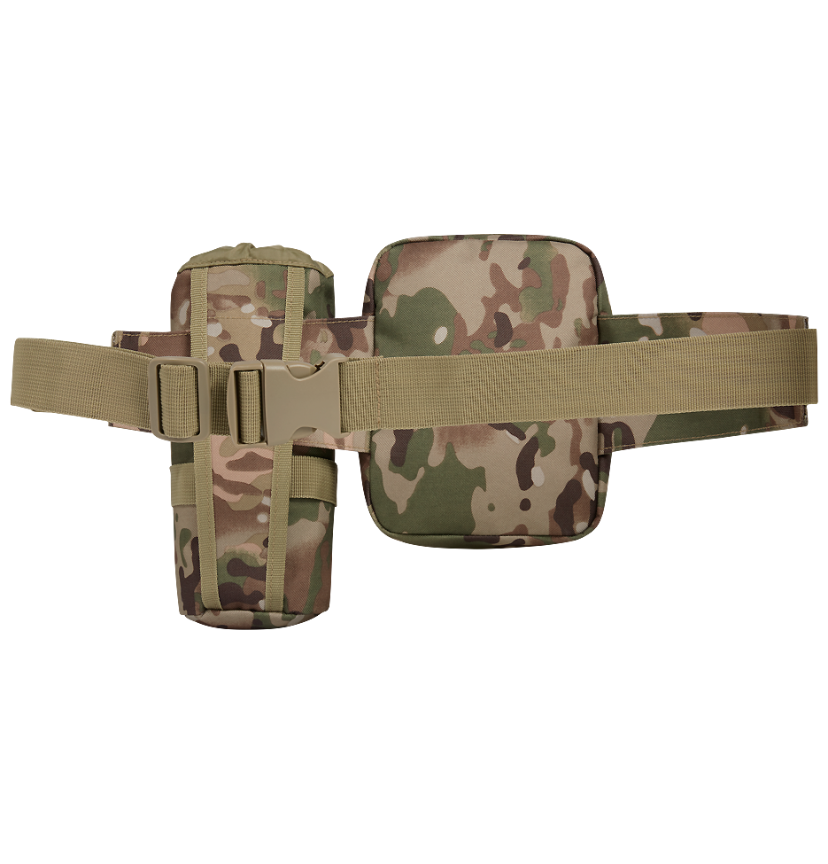 Ceinturon Brandit Allround 4 cm MOLLE avec pochette et porte-gourde amovibles