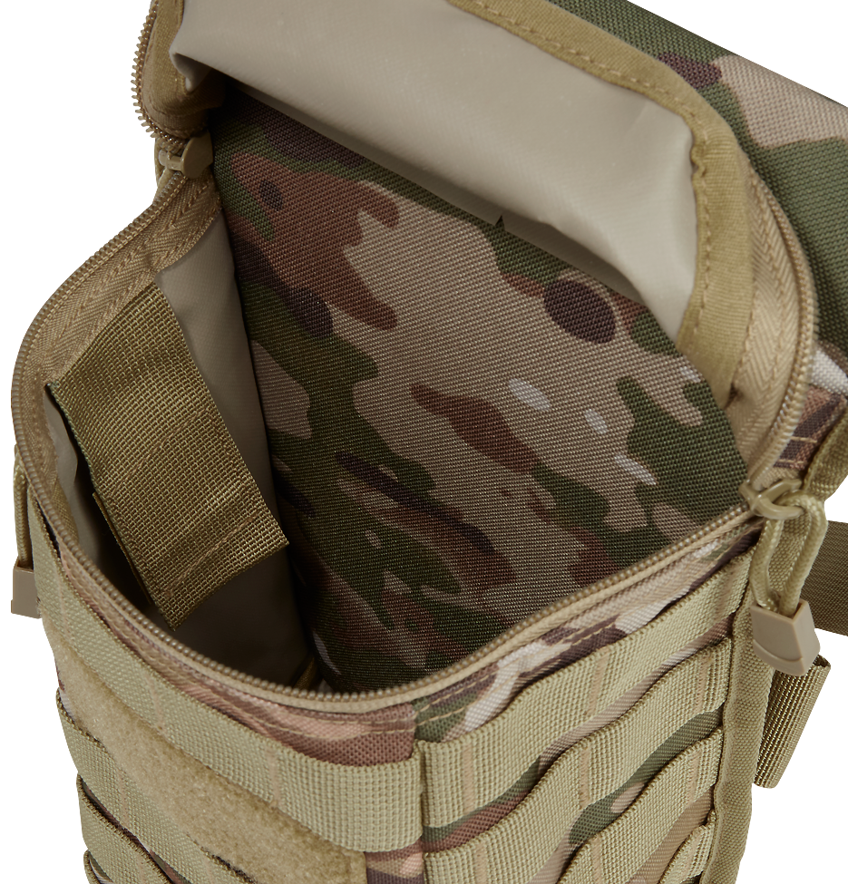 Pochette de cuisse Brandit Side Kick MOLLE 3,5 L compartiment principal à glissière