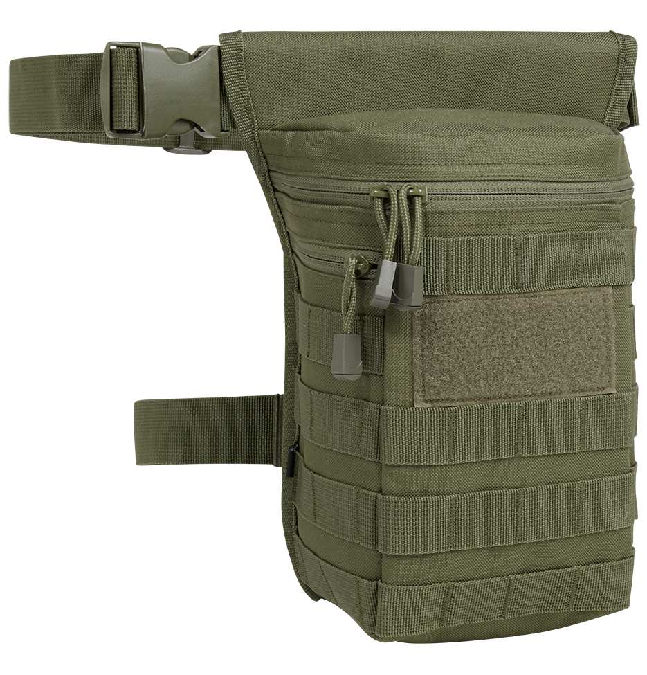 Pochette de cuisse Brandit Side Kick MOLLE 3,5 L compartiment principal à glissière