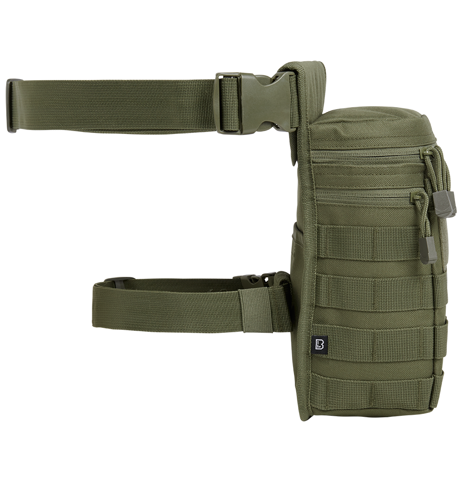 Pochette de cuisse Brandit Side Kick MOLLE 3,5 L compartiment principal à glissière