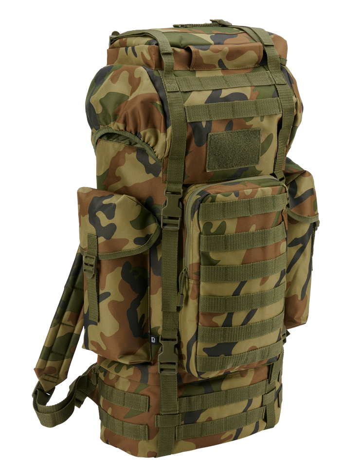 Sac à dos Brandit Combat MOLLE 65 L polyester 600D compartiment chaussures