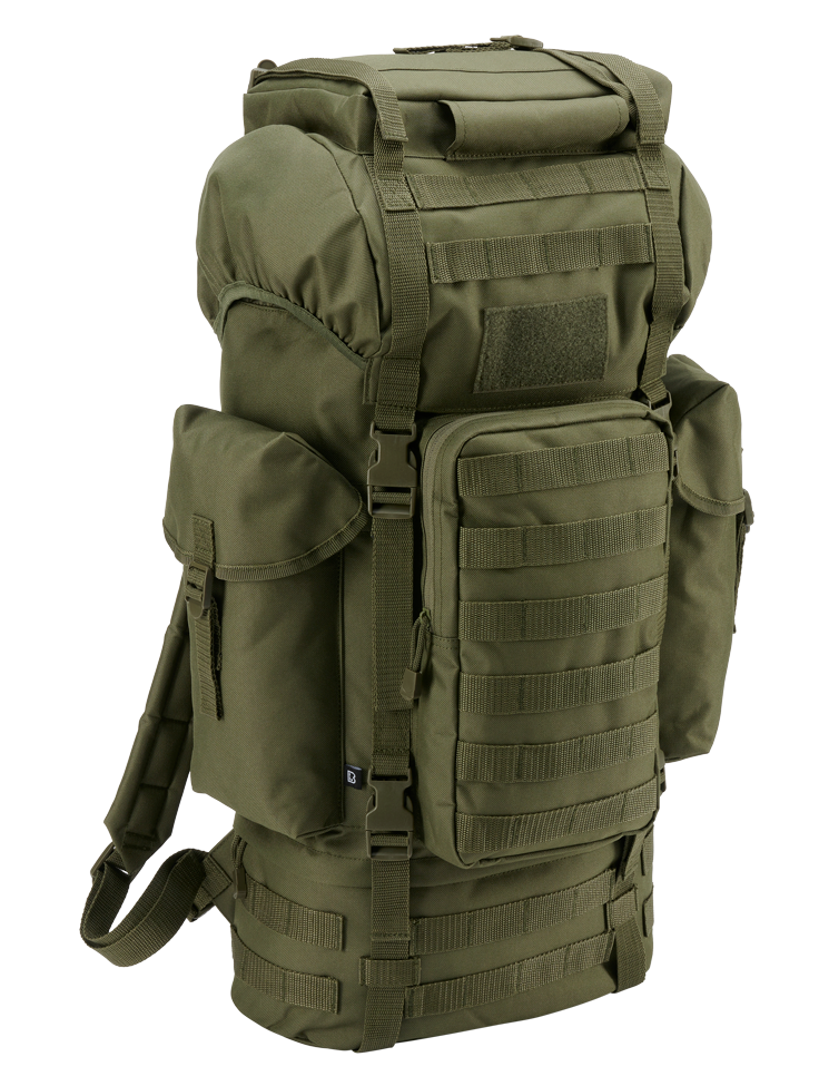 Sac à dos Brandit Combat MOLLE 65 L polyester 600D compartiment chaussures