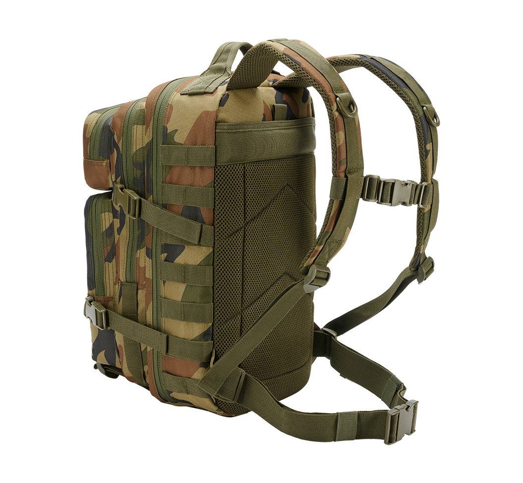 Sac à dos Brandit US Assault Pack Medium 25 L MOLLE poche frontale à organisateur