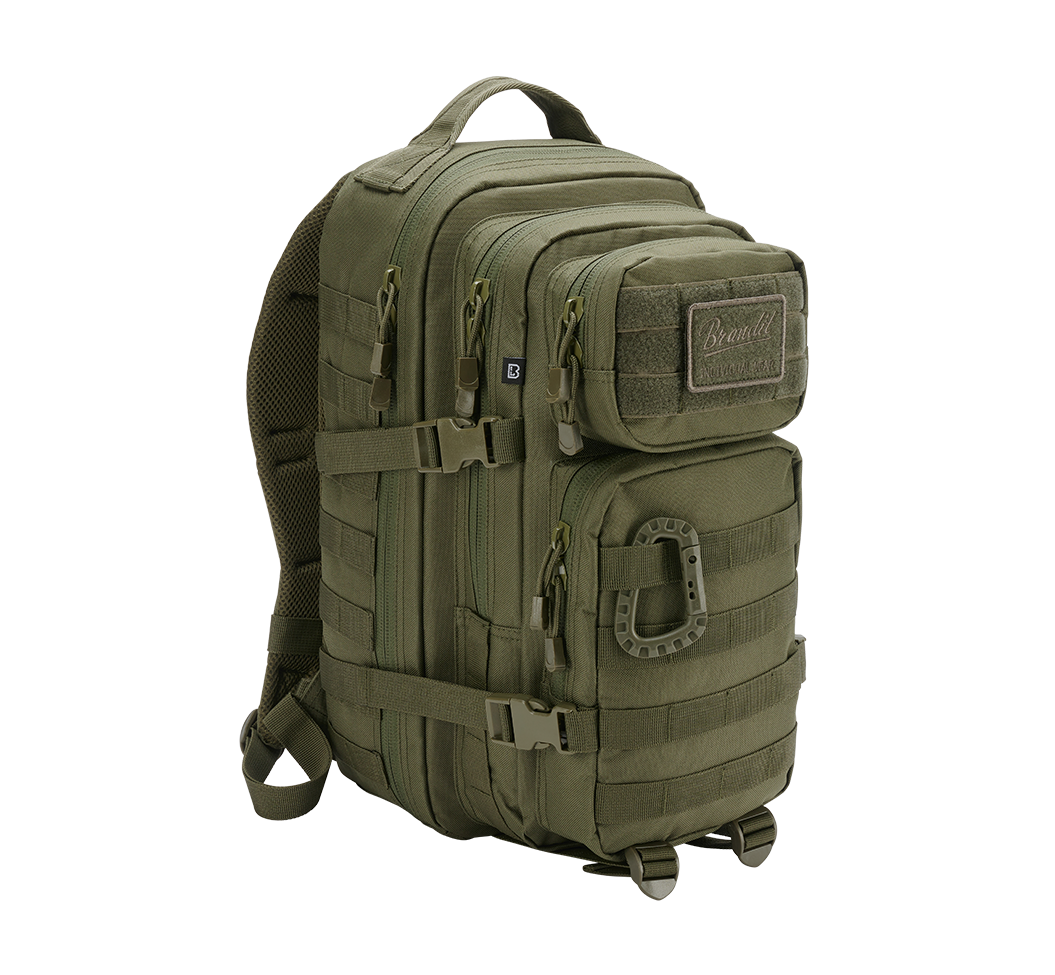 Sac à dos Brandit US Assault Pack Medium 25 L MOLLE poche frontale à organisateur