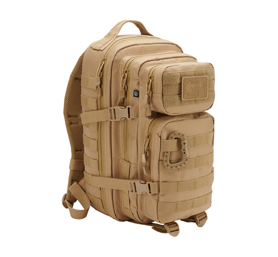 Sac à dos Brandit US Assault Pack Medium 25 L MOLLE poche frontale à organisateur