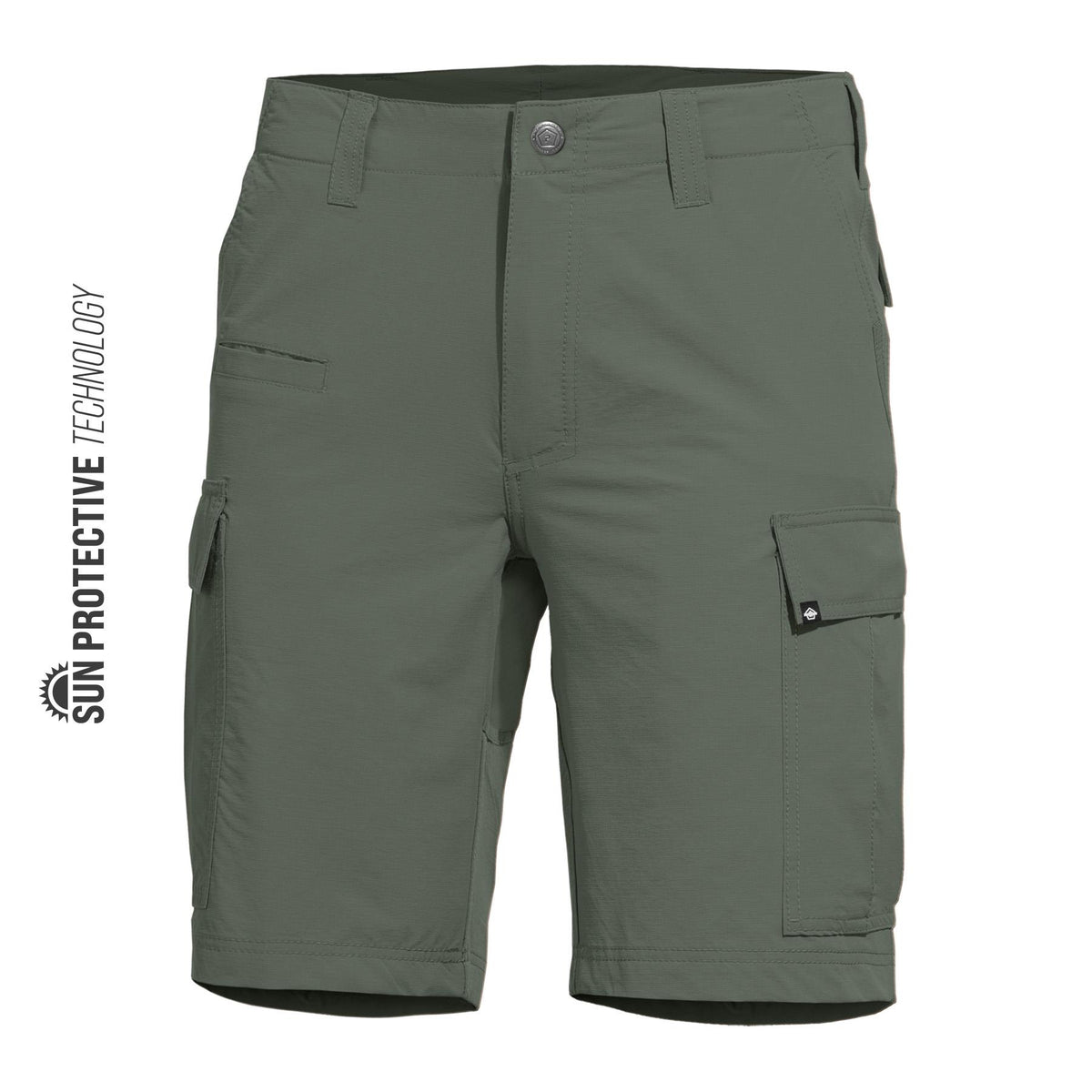 Short Pentagon BDU 2.0 Tropic en nylon ripstop 144 g/m² bi-extensible fermeture YKK