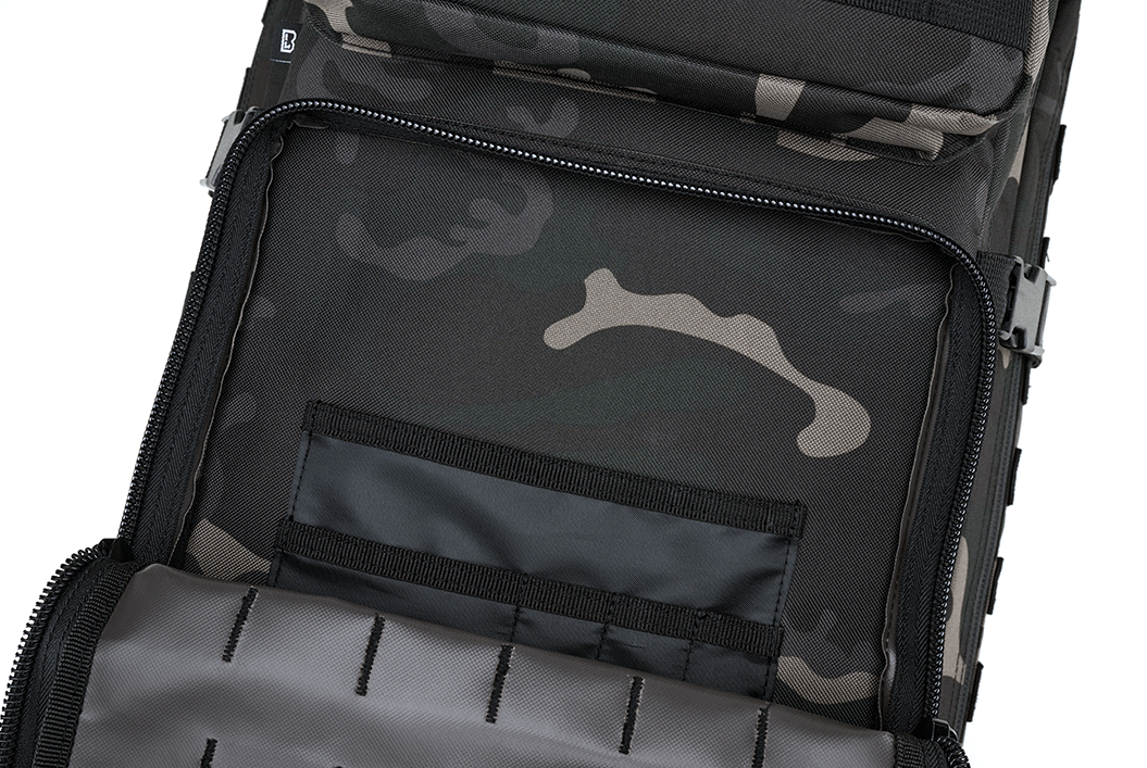 Sac à dos Brandit US Cooper XL 65 L polyester 600D MOLLE doublure filet 58 x 34 x 34 cm