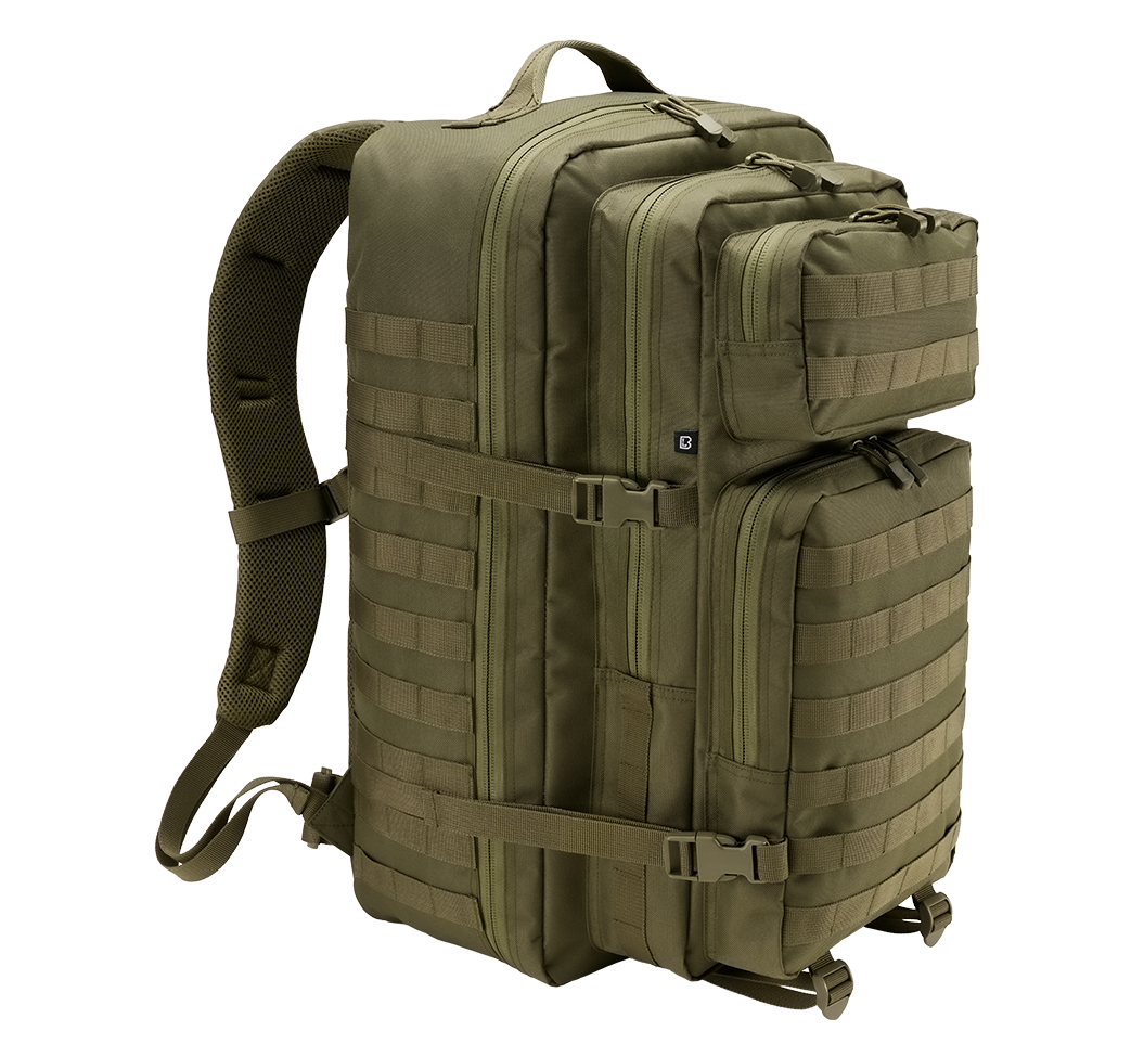 Sac à dos Brandit US Cooper XL 65 L polyester 600D MOLLE doublure filet 58 x 34 x 34 cm