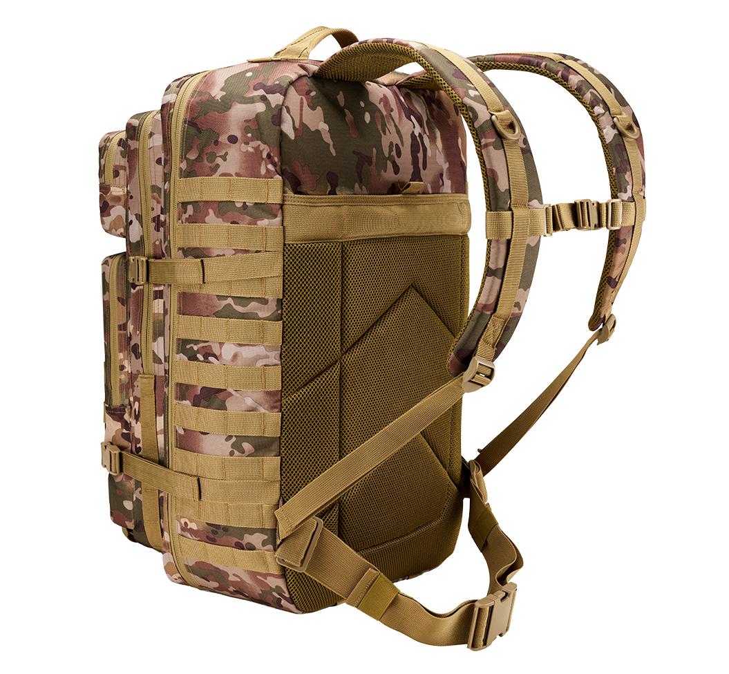 Sac à dos Brandit US Cooper XL 65 L polyester 600D MOLLE doublure filet 58 x 34 x 34 cm