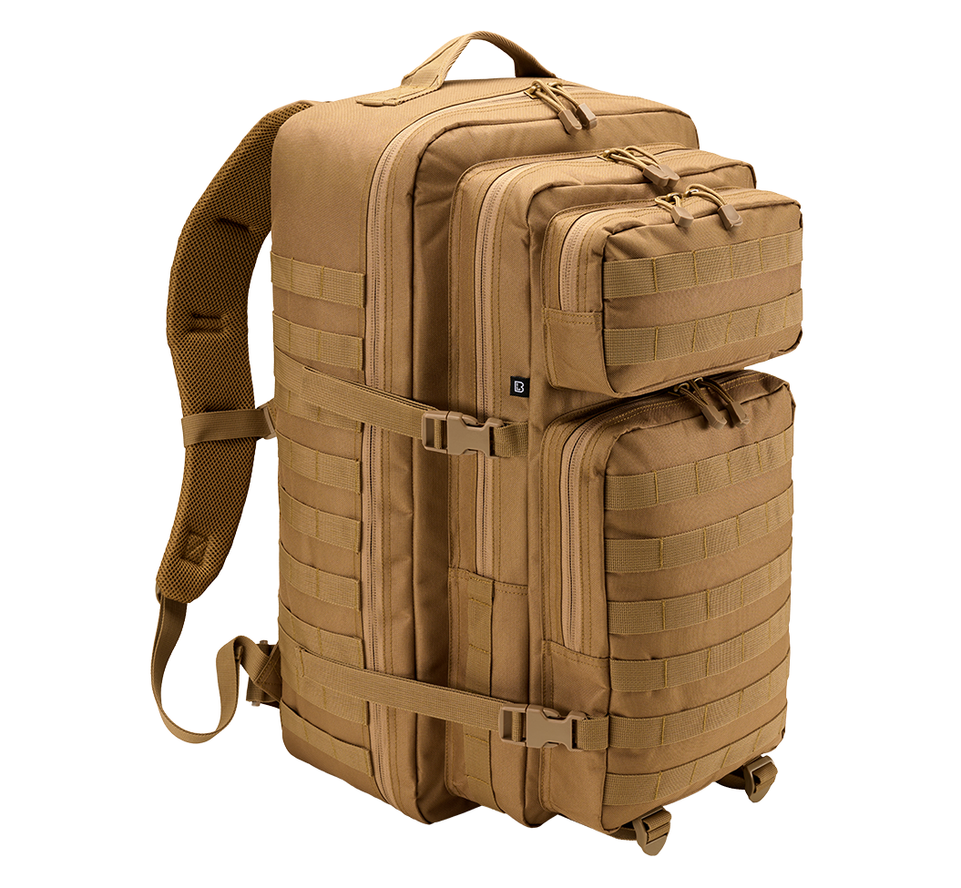 Sac à dos Brandit US Cooper XL 65 L polyester 600D MOLLE doublure filet 58 x 34 x 34 cm