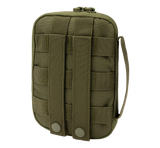 Pochette Brandit EDC Knife Bag polyester 600D 380 g/m² sangles élastiques 12 x 8 x 2 cm
