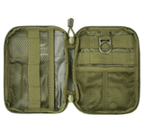 Pochette Brandit EDC Knife Bag polyester 600D 380 g/m² sangles élastiques 12 x 8 x 2 cm