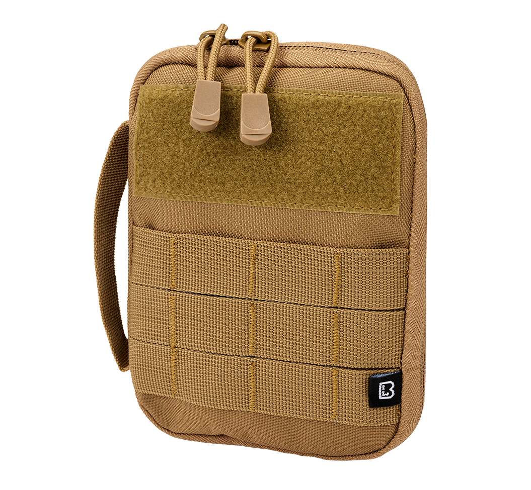 Pochette Brandit EDC Knife Bag polyester 600D 380 g/m² sangles élastiques 12 x 8 x 2 cm