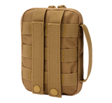 Pochette Brandit EDC Knife Bag polyester 600D 380 g/m² sangles élastiques 12 x 8 x 2 cm