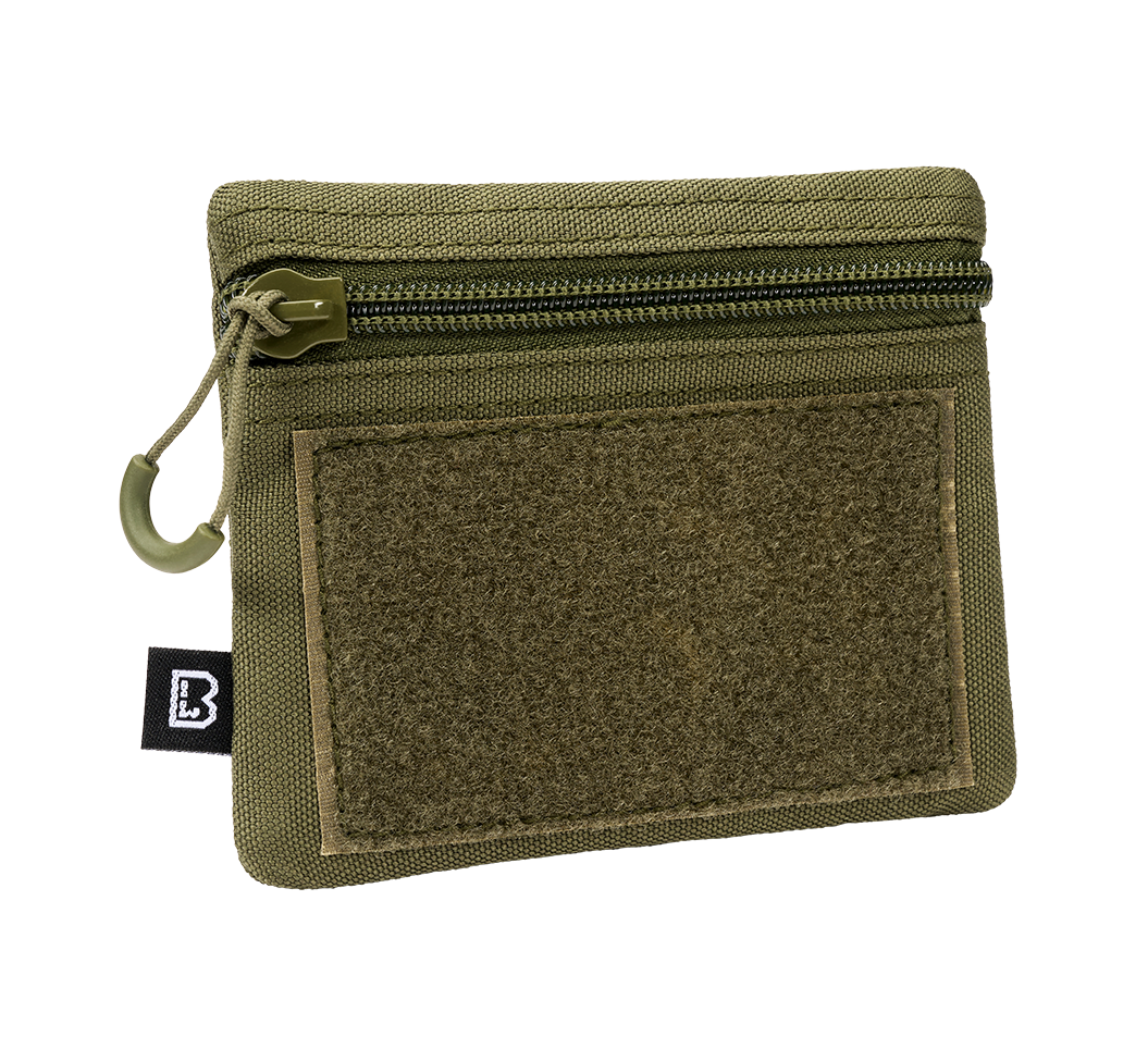 Pochette Brandit Mini EDC polyester 600D anneau porte-clés intégré 12 x 10 cm 32 g