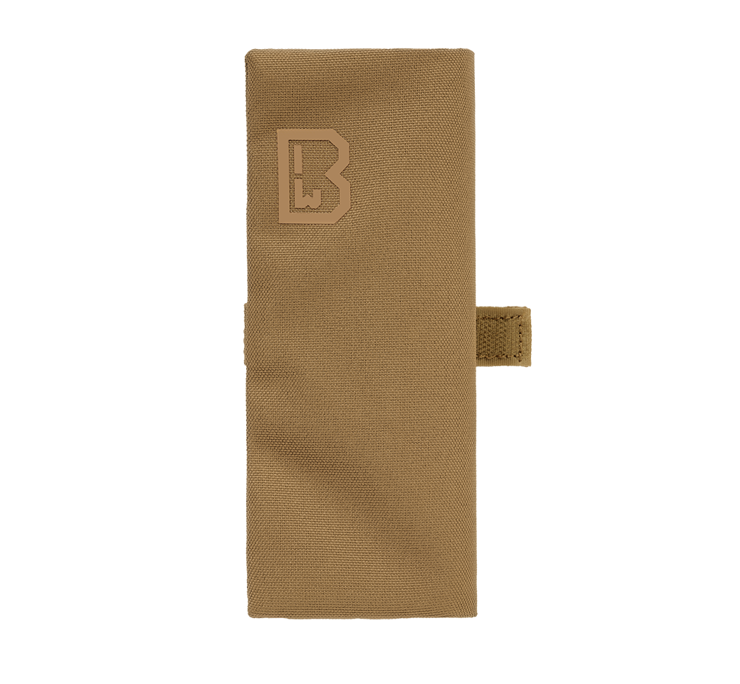 Pochette Brandit à tabac polyester 600D compartiment feuilles et briquet 9 x 18 cm