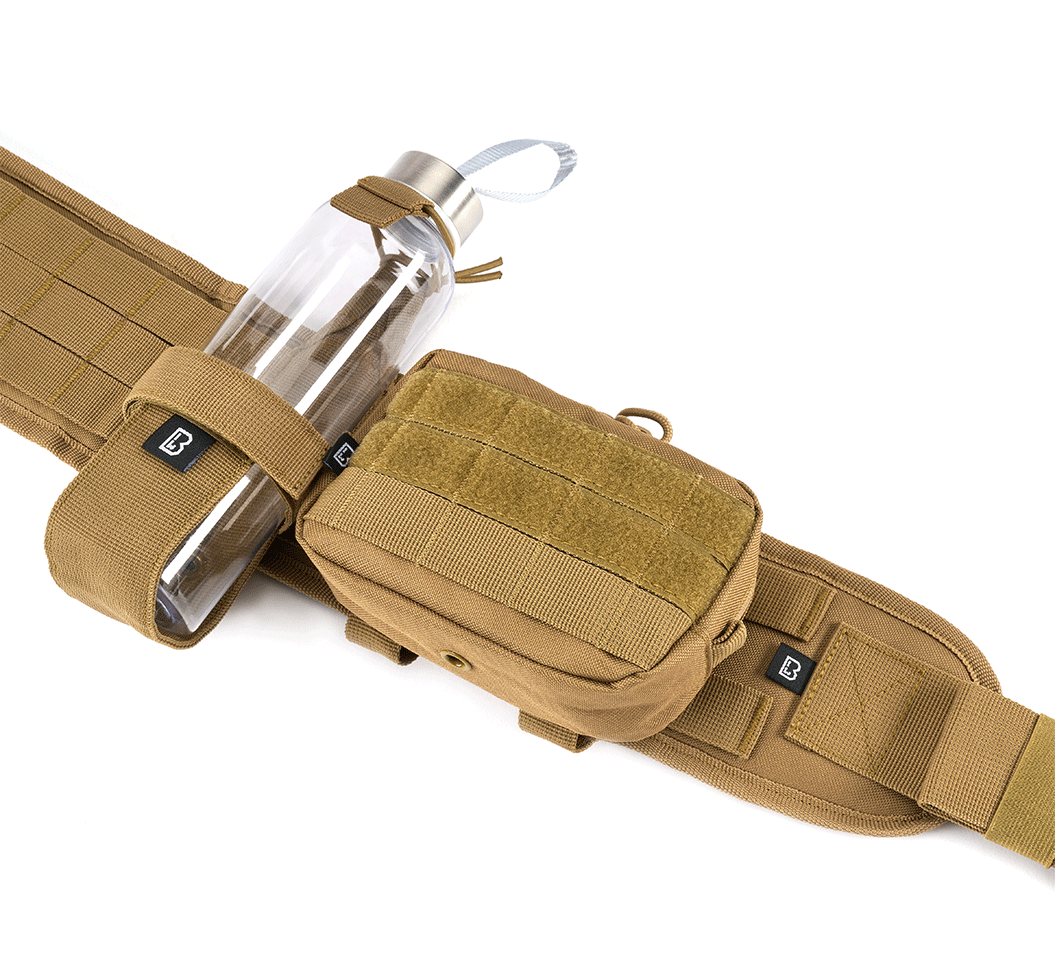 Ceinturon Brandit MOLLE 10 cm polyester 600D boucle rapide et poche intérieure