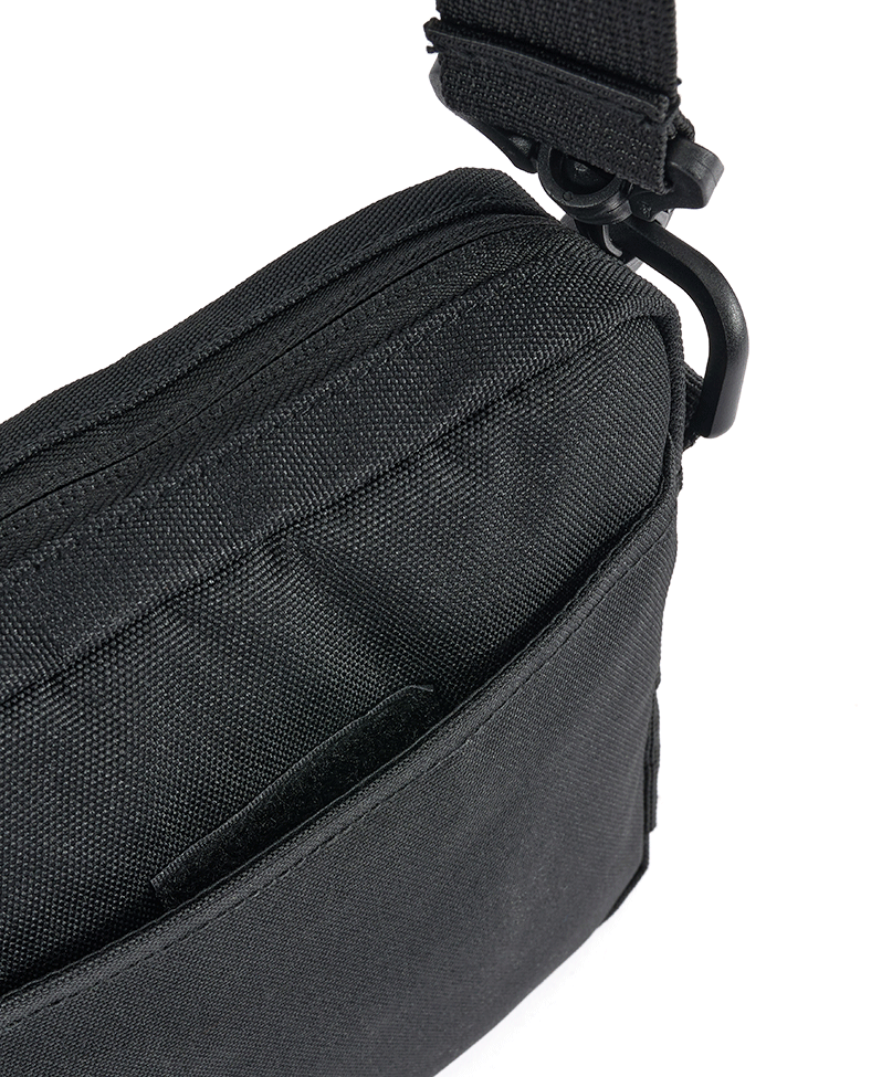 Sacoche Brandit City polyester 600D bandoulière détachable MOLLE 18 x 19 x 4 cm