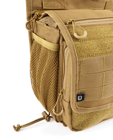 Sacoche Brandit Travel Side polyester 600D bandoulière matelassée poche tablette