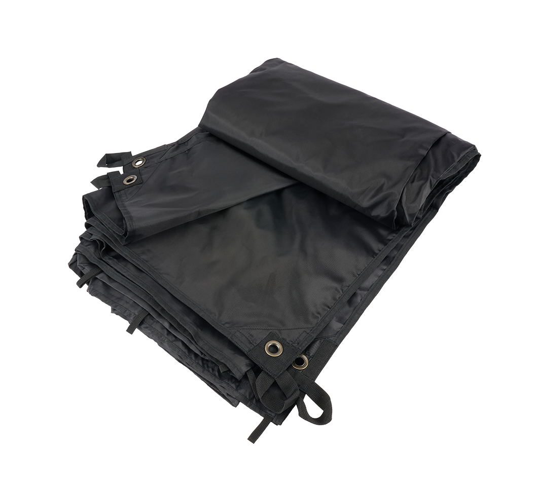 Bâche Brandit Premium 4 x 3 m polyester enduit œillets métal renforcés avec sacs