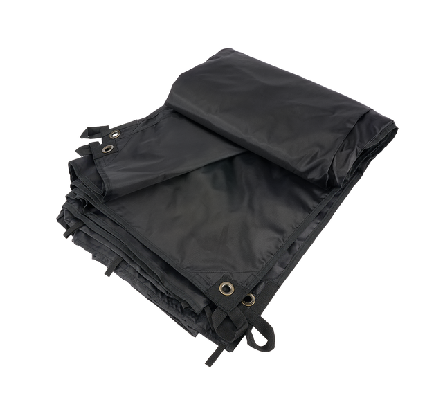 Bâche Brandit Premium 4 x 3 m polyester enduit œillets métal renforcés avec sacs