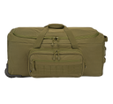 Sac de voyage Brandit US Cooper Trolley 140 L polyester 600D trois roulettes MOLLE