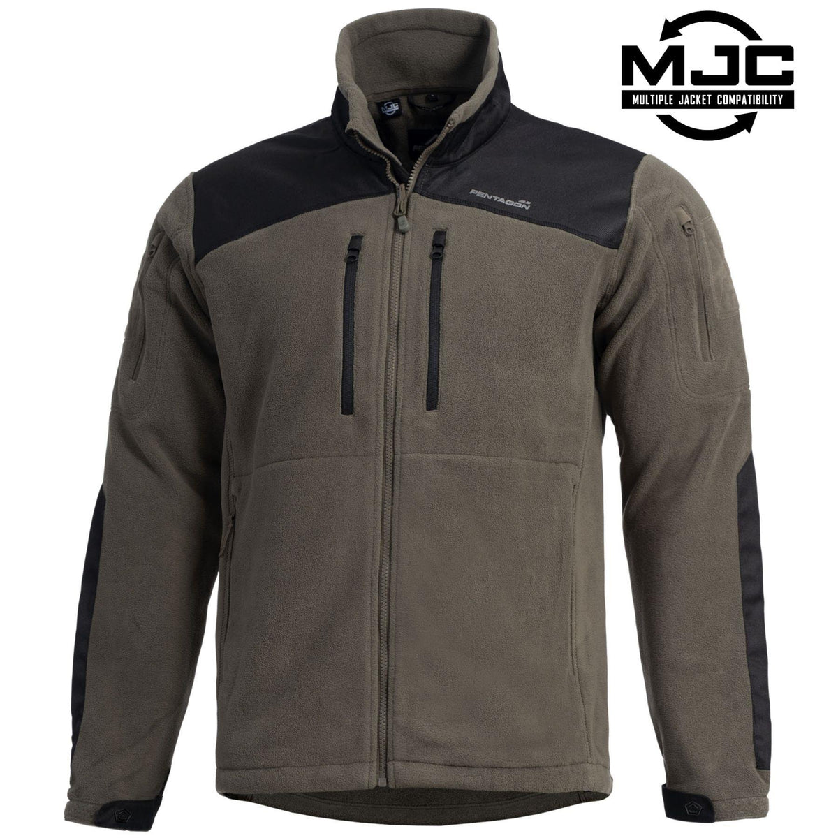 Veste polaire Pentagon Nestor 320 g/m² MJC col montant usage professionnel