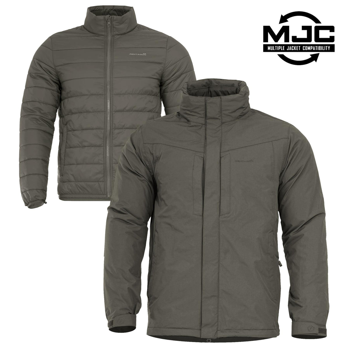 Parka 3 en 1 Pentagon GEN V 3.0 100 g/m² membrane Storm|Tex YKK MJC