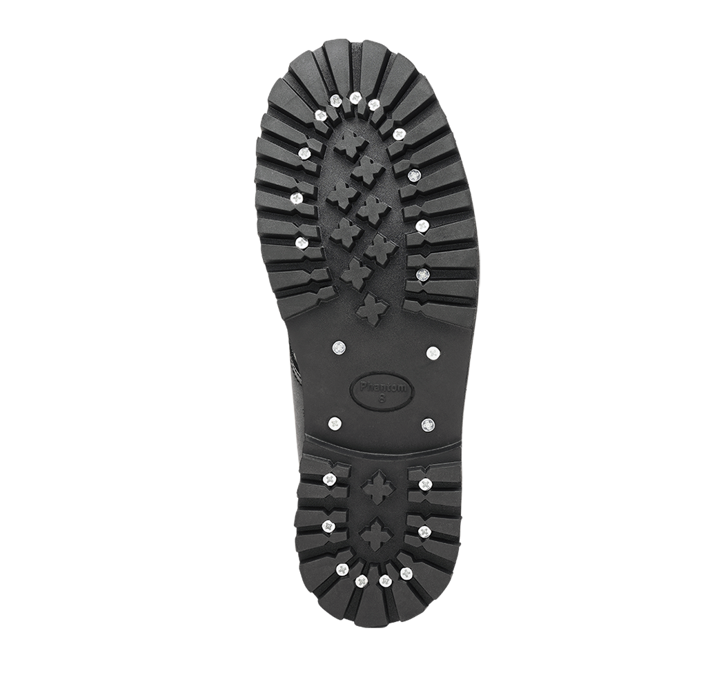 Bottines Brandit Phantom 3 œillets cuir tige basse coque d'acier semelle vissée