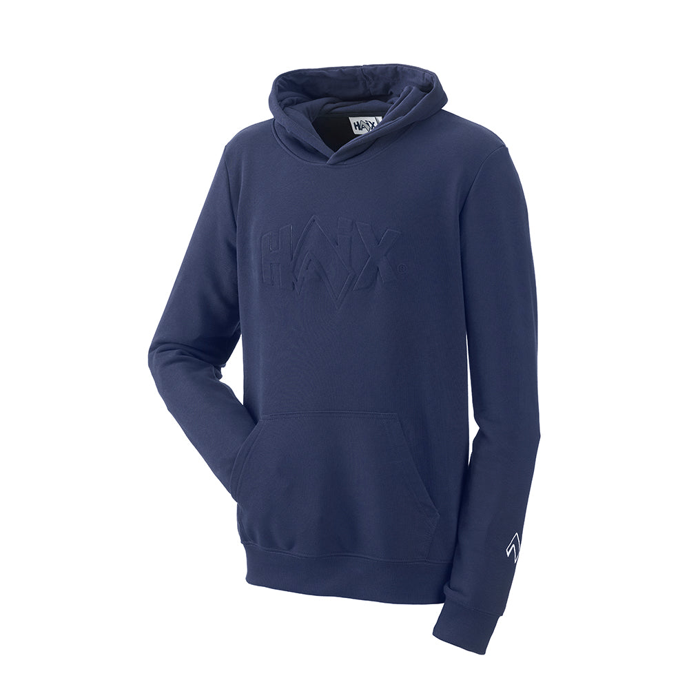 Sweat à capuche Haix Hoodie embossed Logo 100 % coton logo en relief lavable 40 °C