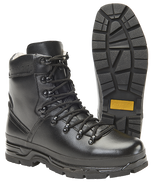 Chaussures de montagne Brandit BW cuir 8 œillets pare-pierres semelle à forte accroche