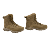 Chaussures tactiques Brandit Next Generation cuir velours et maille semelle nitrile