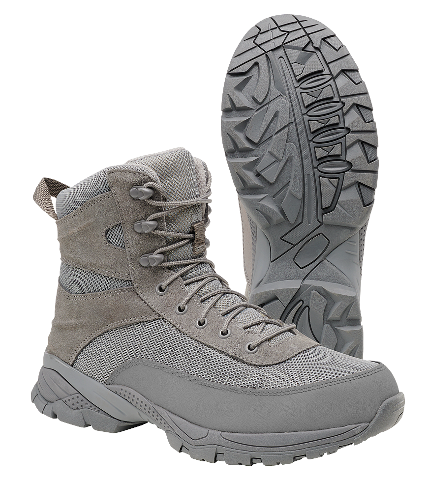 Chaussures tactiques Brandit Next Generation cuir velours et maille semelle nitrile