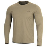 T-shirt manches longues Pentagon Ageron 2.0 coton ring-spun 190 g/m² coupe confort