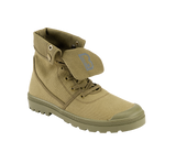 Chaussures montantes Brandit Military Canvas toile de coton tige rabattable