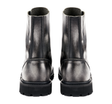 Bottes Brandit Rub Off Phantom 10 œillets cuir patiné coque d'acier pointures britanniques