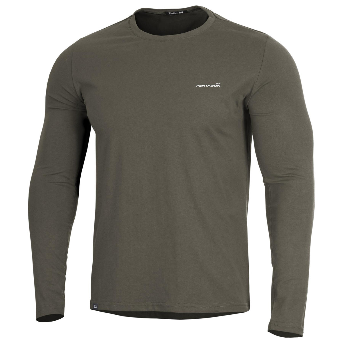 T-shirt manches longues Pentagon Ageron 2.0 coton ring-spun 190 g/m² coupe confort