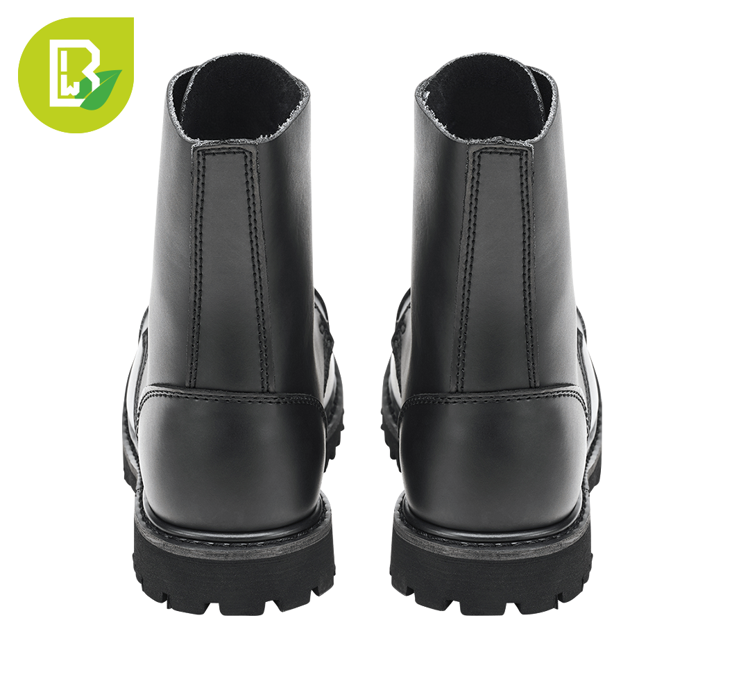 Bottes Brandit Vegantom 10 œillets tige polyuréthane doublure coton coque d'acier