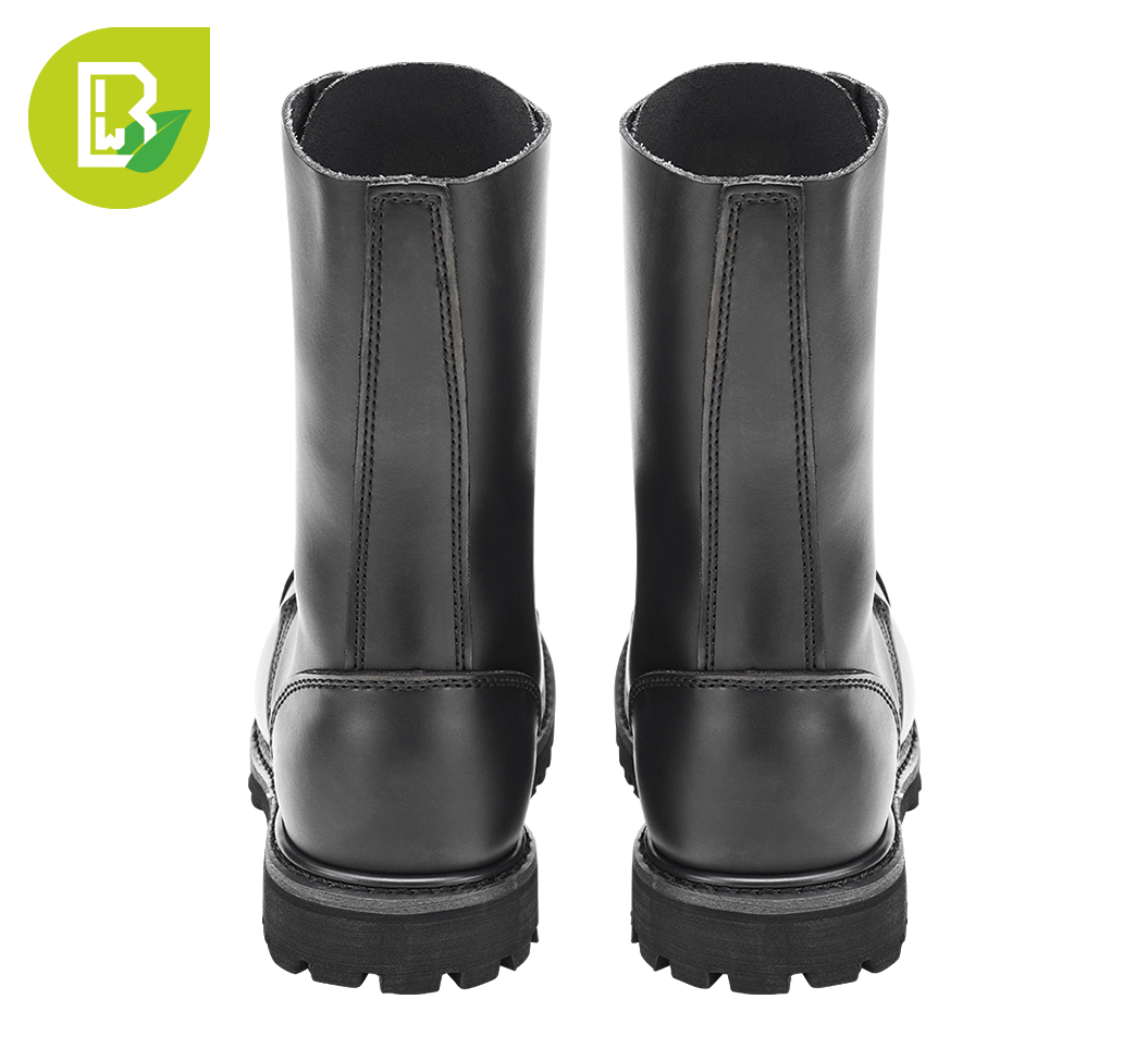 Bottes Brandit Vegantom 14 œillets tige polyuréthane doublure coton coque d'acier