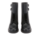 Rangers Brandit French Combat cuir 7 œillets guêtre cousue double boucle première EVA