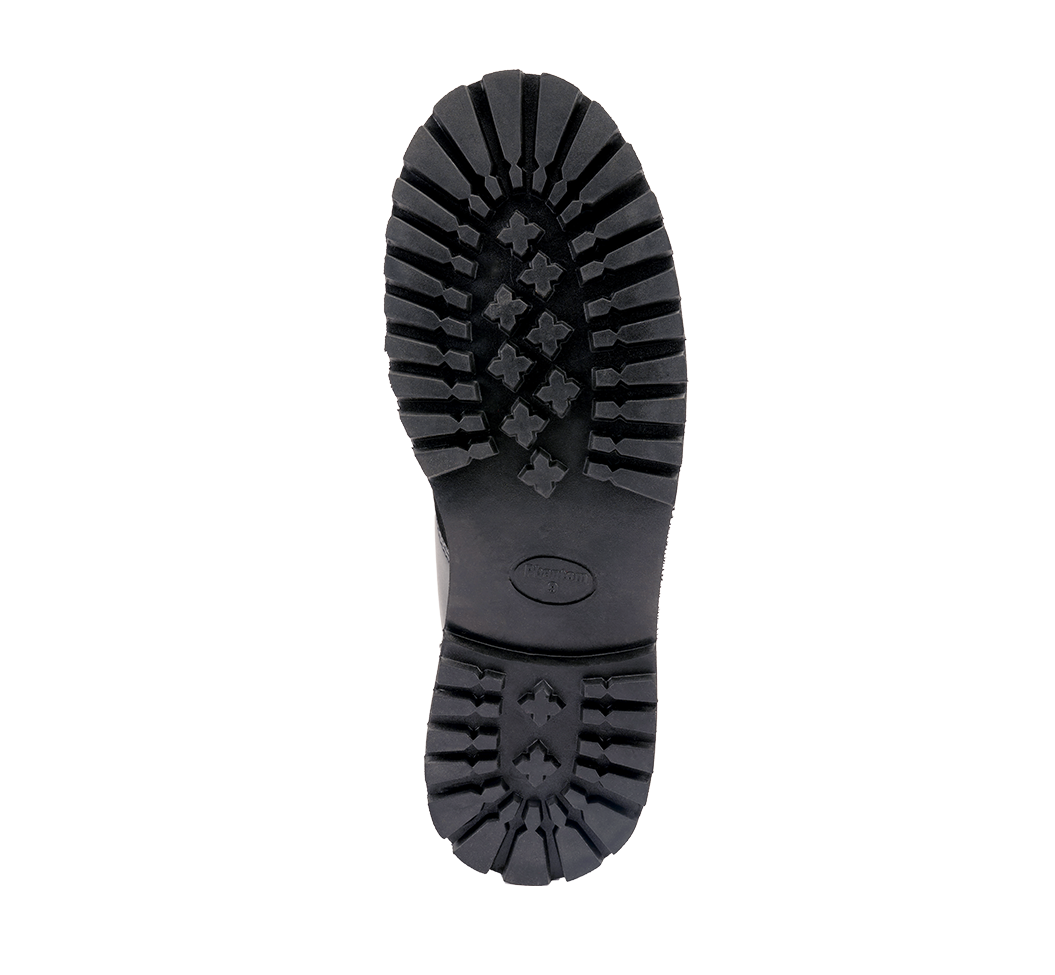 Bottes Brandit Plateau Phantom 14 œillets cuir semelle plateforme cousue coque d'acier