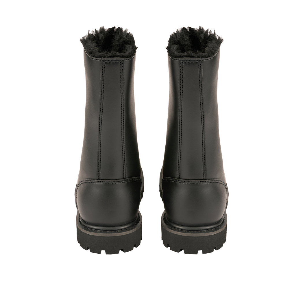Bottes Brandit Phantom Fur Liner 14 œillets cuir doublure polyester tige montante